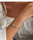 PULSEIRA HEART PRATAS 925
