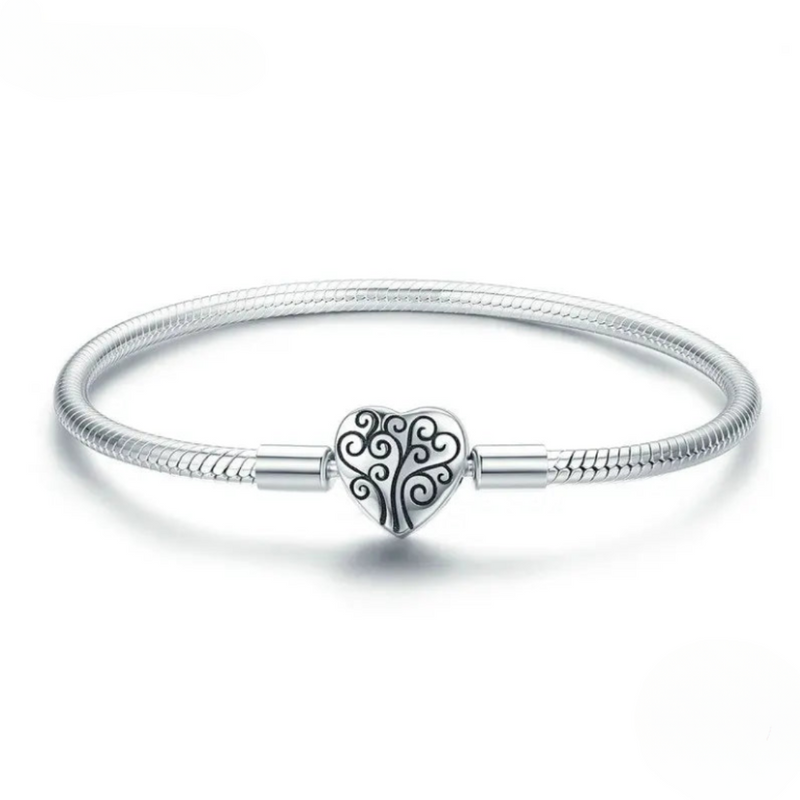 PULSEIRA HEART ETERNAL PRATAS 925
