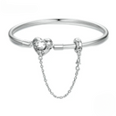 PULSEIRA HEART PATTERN PRATAS 925