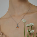 CONJUNTO COLAR + PINGENTE PRATAS 925