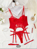CONJUNTO AMY  SUTIÃ  + CALCINHA COM LIGAS