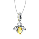 PINGENTE HONEYBEE PRATAS 925