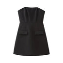 VESTIDO SEM ALÇAS LAVÍNIA